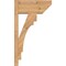 Ekena Millwork Merced Slat Smooth Outlooker, Western Red Cedar, 7 1/2"W x 16"D x 28"H OUT08X16X28MRC06SWR - alternate 4